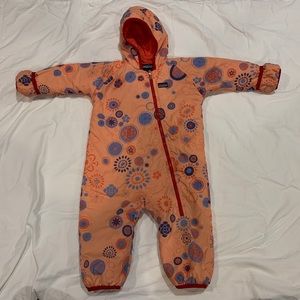 Patagonia Baby Girl Bunting 18 Mo Flower Print